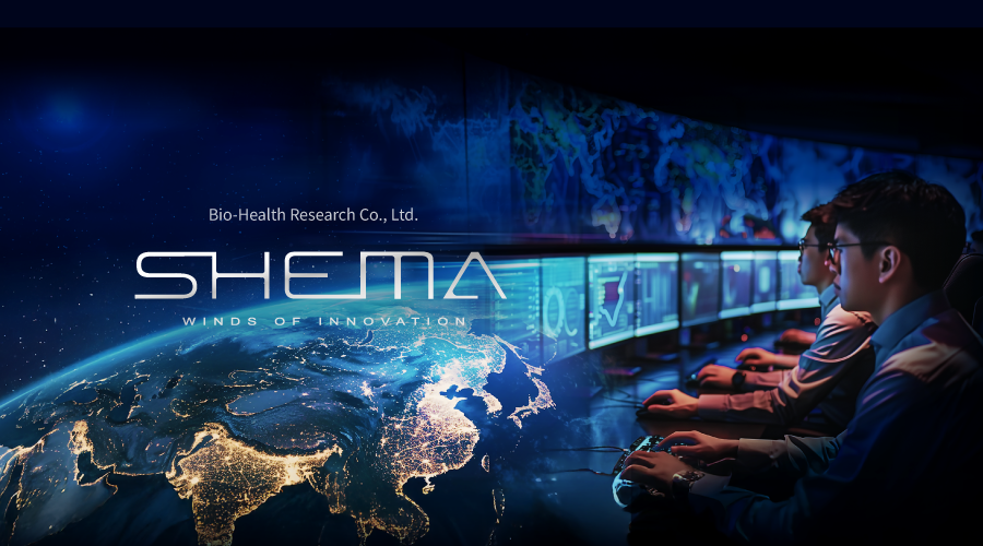 Two women sitting at a modern table talking with a city view behind them.